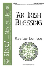 An Irish Blessing SATB choral sheet music cover